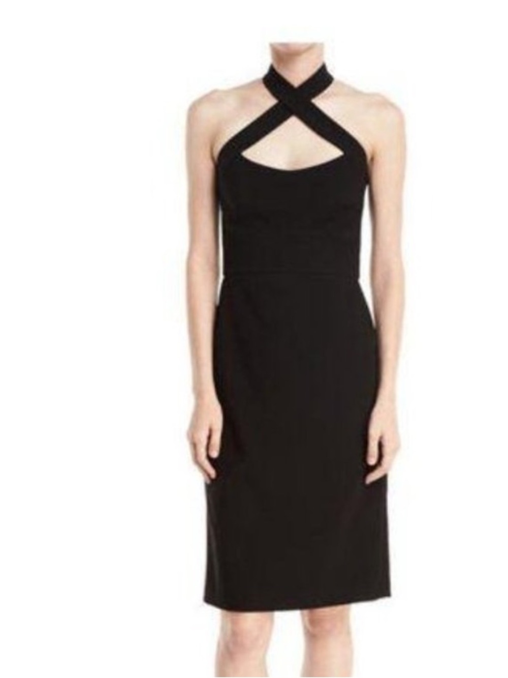 Jill Stuart Vintage Choker Halter Neck Cocktail Dress Size 6